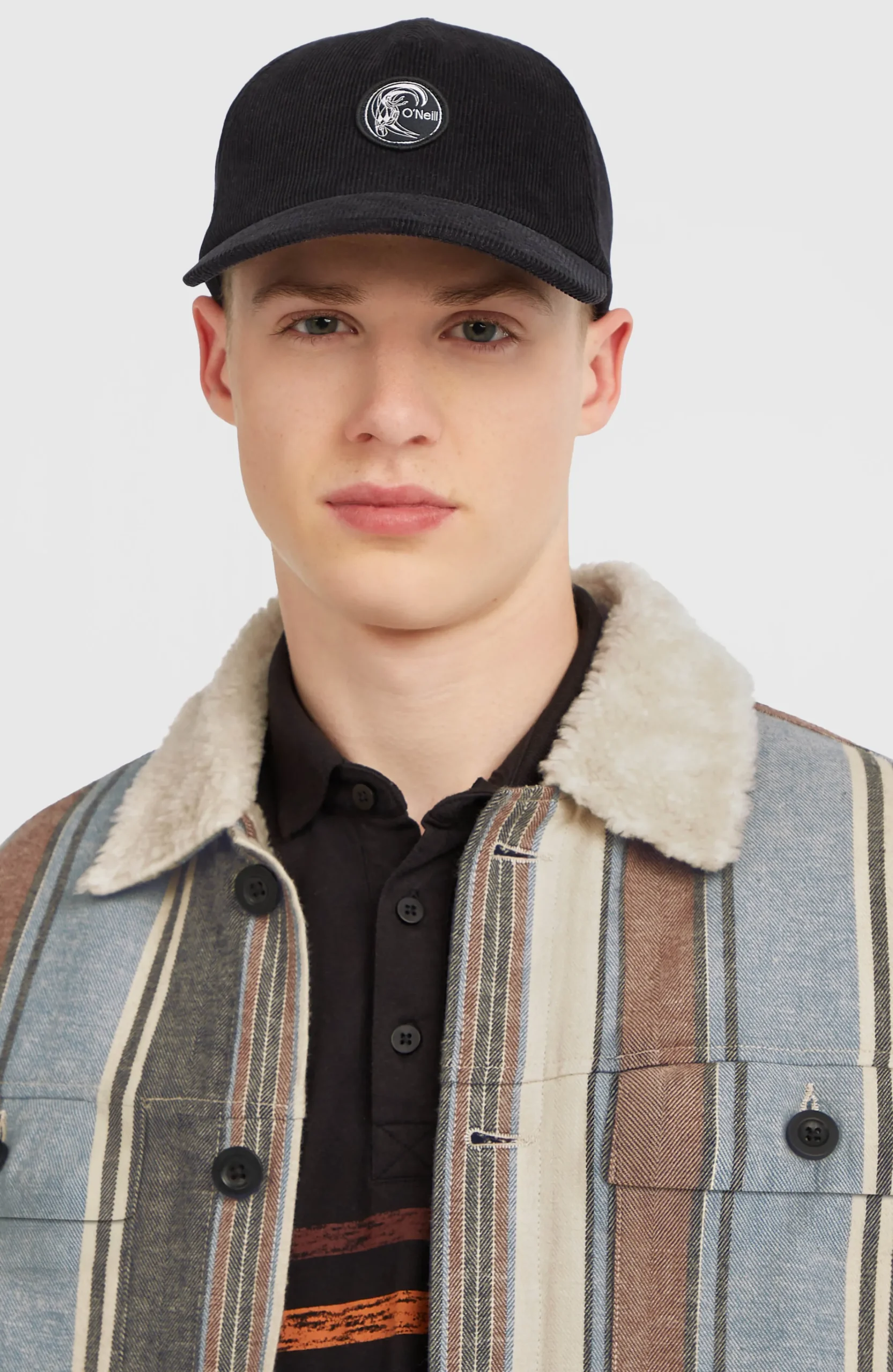 Homme O'Neill Casquettes & Chapeaux|Protection Anti-Uv-Casquette O'Riginals en velours côtelé| Noire