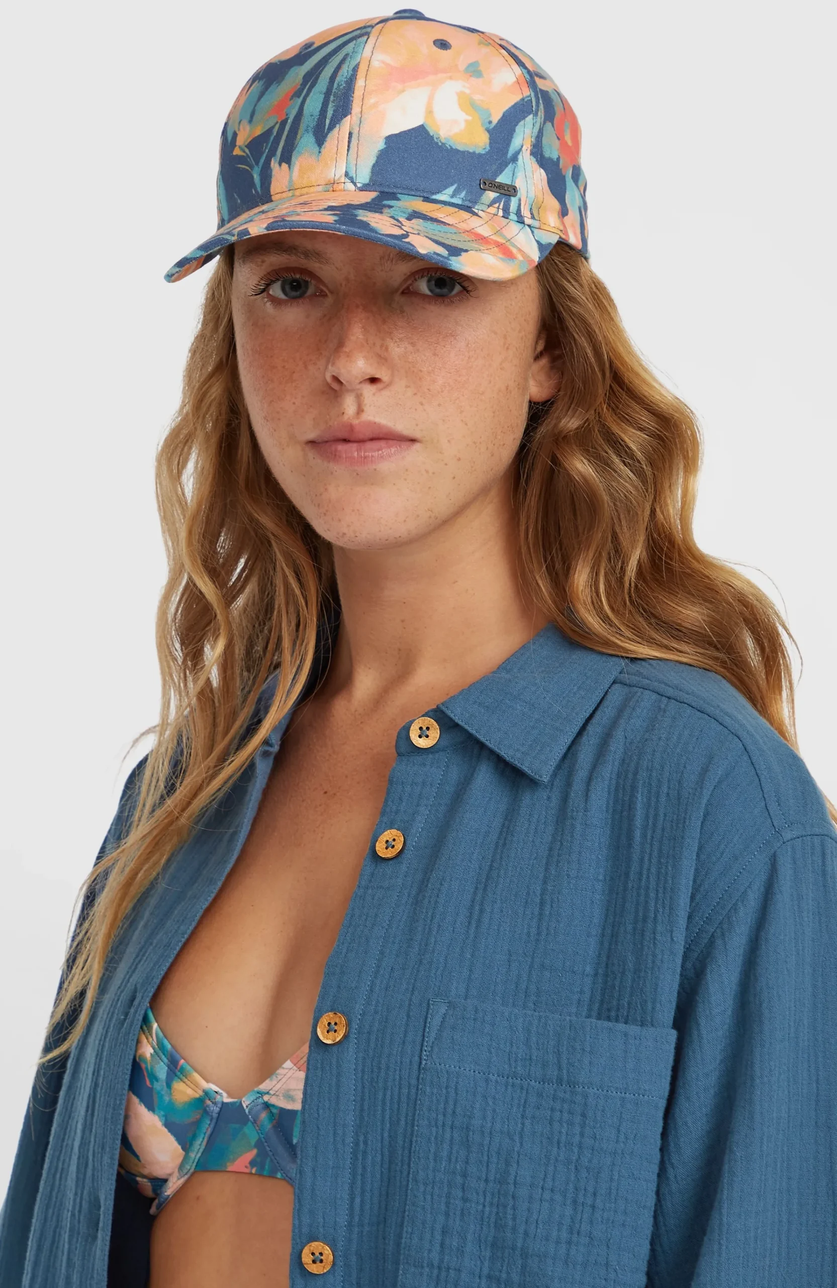 Femme O'Neill Casquettes & Chapeaux|Protection Anti-Uv-Casquette Seacoast| Bleu