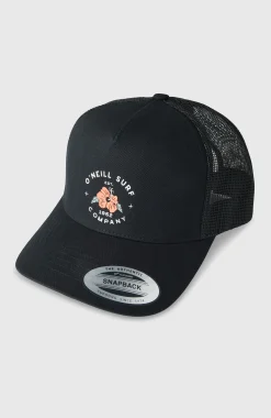 Femme O'Neill Casquettes & Chapeaux|Protection Anti-Uv-Casquette Seacoast Trucker| Noire