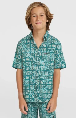 Enfant O'Neill Protection Anti-Uv|T-Shirts-EnfantsChemise Print| Bleu
