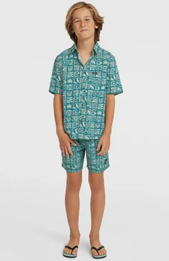 Enfant O'Neill Protection Anti-Uv|T-Shirts-EnfantsChemise Print| Bleu