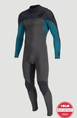 Enfant O'Neill Protection Anti-Uv-EnfantsHyperfreak Fire 5/4mm Chest Zip Full Wetsuit| Noire