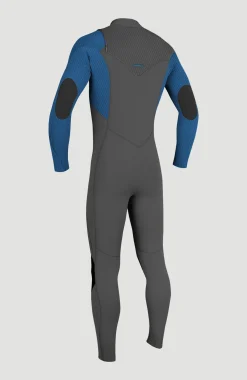 Enfant O'Neill Protection Anti-Uv-EnfantsHyperfreak Plus 5/4mm Chest Zip Full Wetsuit| Bleu
