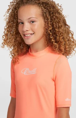 Enfant O'Neill Protection Anti-Uv|Maillots De Bain-EnfantsLycra à manches courtes | Orange