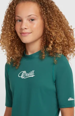 Enfant O'Neill Protection Anti-Uv|Maillots De Bain-EnfantsLycra à manches courtes | Vert