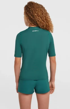 Enfant O'Neill Protection Anti-Uv|Maillots De Bain-EnfantsLycra à manches courtes | Vert