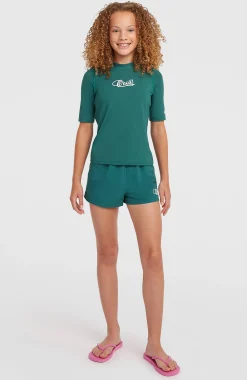 Enfant O'Neill Protection Anti-Uv|Maillots De Bain-EnfantsLycra à manches courtes | Vert