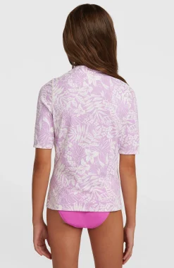 Enfant O'Neill Protection Anti-Uv|Maillots De Bain-EnfantsLycra à manches courtes Graphic| Violet