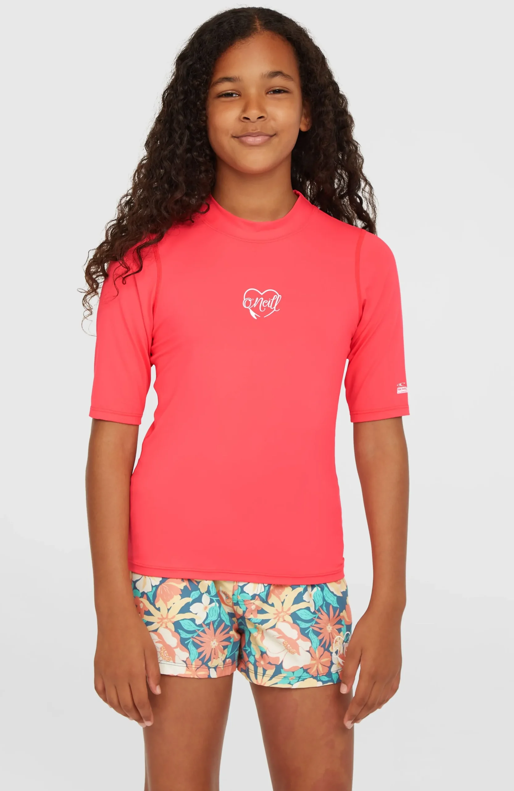 Enfant O'Neill Protection Anti-Uv|Maillots De Bain-EnfantsLycra à manches courtes Essentials| Rose