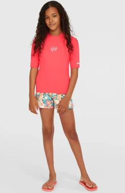 Enfant O'Neill Protection Anti-Uv|Maillots De Bain-EnfantsLycra à manches courtes Essentials| Rose