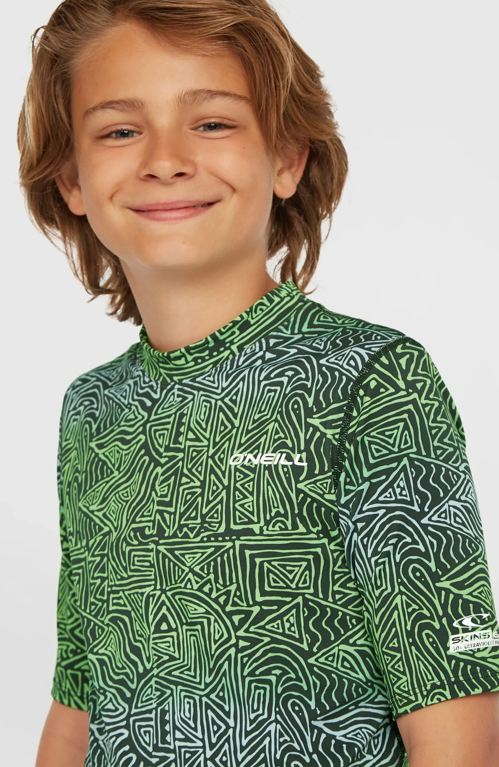 Enfant O'Neill Maillots De Bain|Protection Anti-Uv-EnfantsLycra à manches courtes| Bleu