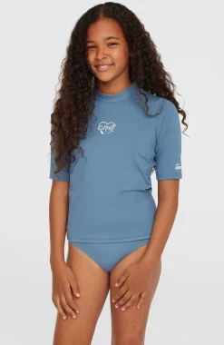 Enfant O'Neill Protection Anti-Uv|Maillots De Bain-EnfantsLycra à manches courtes Essentials| Bleu