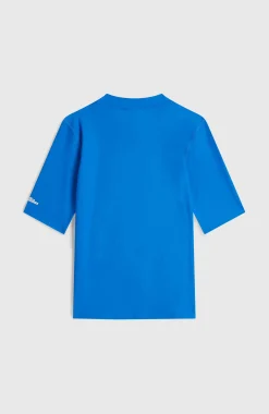 Enfant O'Neill Maillots De Bain|Protection Anti-Uv-Enfants Graphic Lycra à manches courtes| Bleu