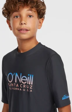 Enfant O'Neill Maillots De Bain|Protection Anti-Uv-Enfants Lycra à manches courtes| Noire
