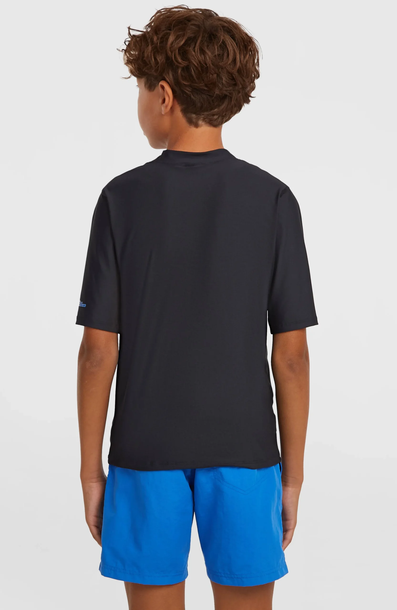 Enfant O'Neill Maillots De Bain|Protection Anti-Uv-Enfants Lycra à manches courtes| Noire