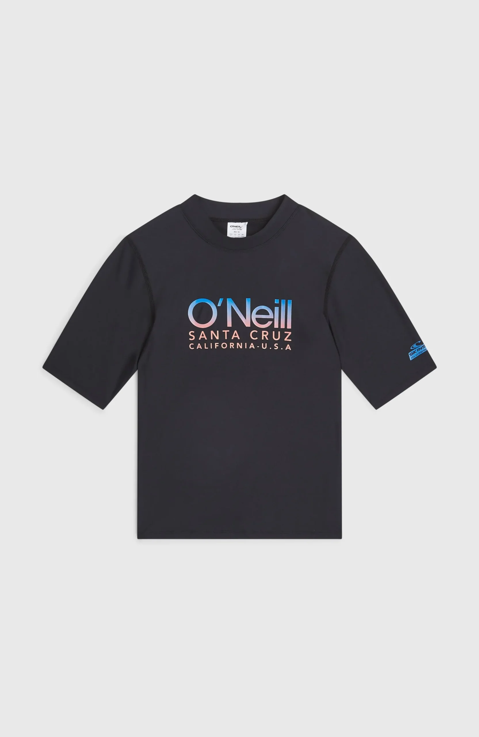 Enfant O'Neill Maillots De Bain|Protection Anti-Uv-Enfants Lycra à manches courtes| Noire