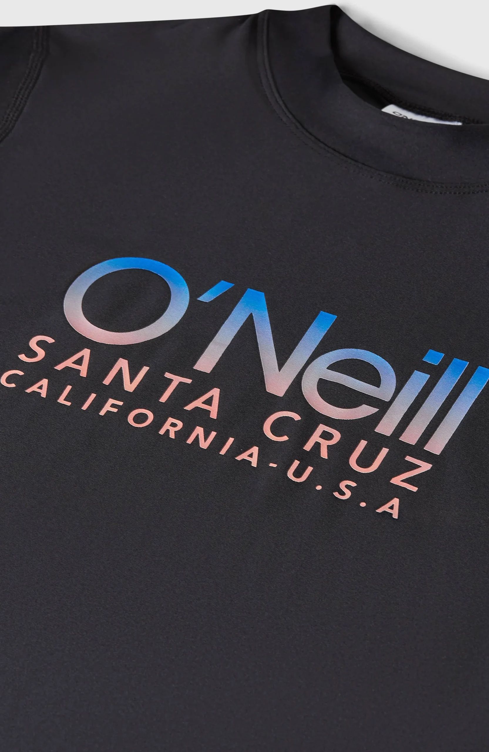 Enfant O'Neill Maillots De Bain|Protection Anti-Uv-Enfants Lycra à manches courtes| Noire