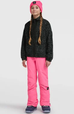 Enfant O'Neill Protection Anti-Uv|Polaires Pour Filles-EnfantsPolaire à poils longs et zip intégral| Noire