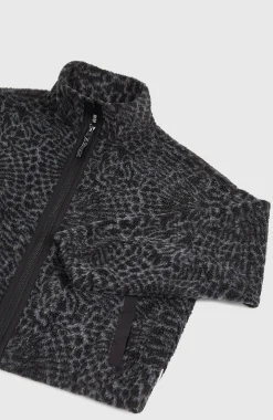 Enfant O'Neill Protection Anti-Uv|Polaires Pour Filles-EnfantsPolaire à poils longs et zip intégral| Noire