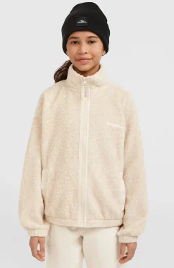 Enfant O'Neill Protection Anti-Uv|Polaires Pour Filles-EnfantsPolaire à poils longs et zip intégral| Beige