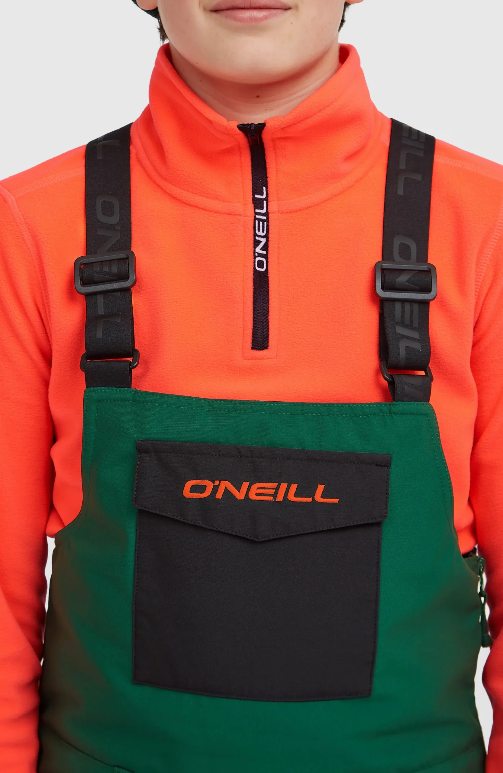 Enfant O'Neill Protection Anti-Uv|Vêtements De Ski-EnfantsSalopette de ski FWC'Cruz| Vert Mix
