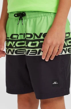 Enfant O'Neill Maillots De Bain|Protection Anti-Uv-EnfantsShort de bain Cali Stripe 14| Vert