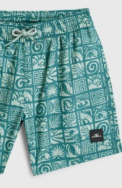Enfant O'Neill Maillots De Bain|Protection Anti-Uv-EnfantsShort de bain Print| Bleu