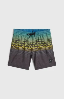Enfant O'Neill Maillots De Bain|Protection Anti-Uv-EnfantsShort de bain Logo Stripe| Bleu Mix