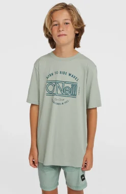 Enfant O'Neill Maillots De Bain|Protection Anti-Uv-EnfantsShort de bain Logo Stripe| Vert Mix