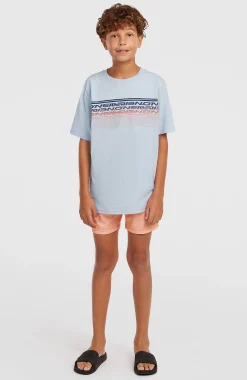 Enfant O'Neill Maillots De Bain|Protection Anti-Uv-EnfantsShort de bain Logo Stripe| Violet Mix