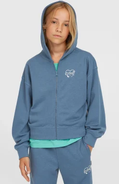 Enfant O'Neill Protection Anti-Uv|Sweats & Pulls-EnfantsSweat à capuche et zip intégral Script| Bleu