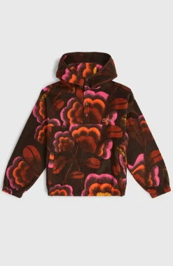 Enfant O'Neill Protection Anti-Uv|Polaires Pour Filles-EnfantsSweat à capuche et col demi-zip Superfleece| Brun
