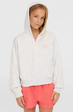 Enfant O'Neill Protection Anti-Uv|Sweats & Pulls-EnfantsSweat à capuche et zip intégral Script| Blanc