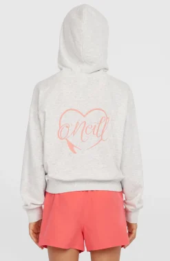 Enfant O'Neill Protection Anti-Uv|Sweats & Pulls-EnfantsSweat à capuche et zip intégral Script| Blanc