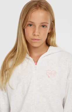 Enfant O'Neill Protection Anti-Uv|Sweats & Pulls-EnfantsSweat à capuche et zip intégral Script| Blanc