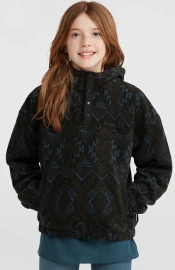 Enfant O'Neill Protection Anti-Uv|Polaires Pour Filles-EnfantsSweat à capuche et col demi-zip Superfleece| Noire
