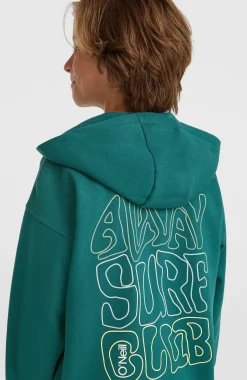 Enfant O'Neill Protection Anti-Uv|Sweats & Pulls-EnfantsSweat à capuche et zip intégral Graphic| Vert
