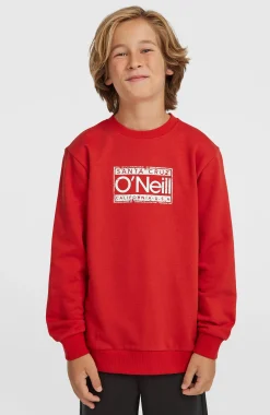Enfant O'Neill Protection Anti-Uv|Sweats & Pulls-EnfantsSweatshirt Cali Crew| Rouge