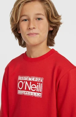Enfant O'Neill Protection Anti-Uv|Sweats & Pulls-EnfantsSweatshirt Cali Crew| Rouge