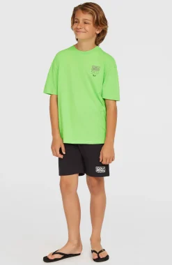 Enfant O'Neill Protection Anti-Uv|T-Shirts-EnfantsT-shirt Back Print| Vert