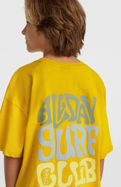 Enfant O'Neill Protection Anti-Uv|T-Shirts-EnfantsT-shirt Back Print| Jaune