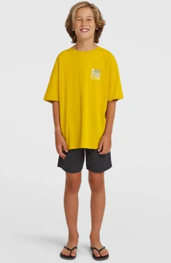 Enfant O'Neill Protection Anti-Uv|T-Shirts-EnfantsT-shirt Back Print| Jaune