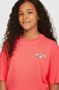 Enfant O'Neill Protection Anti-Uv|T-Shirts & Tops-EnfantsT-shirt Back Print| Rose