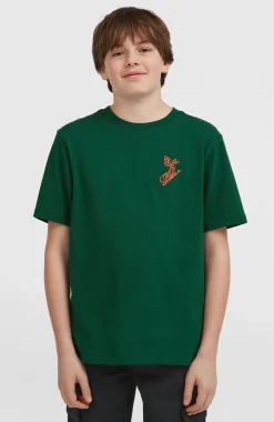 Enfant O'Neill Protection Anti-Uv|T-Shirts-EnfantsT-shirt Back-Print| Vert