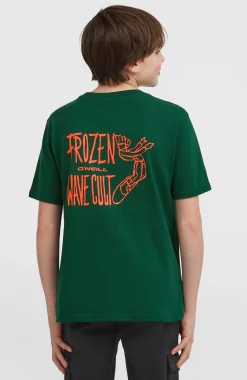 Enfant O'Neill Protection Anti-Uv|T-Shirts-EnfantsT-shirt Back-Print| Vert