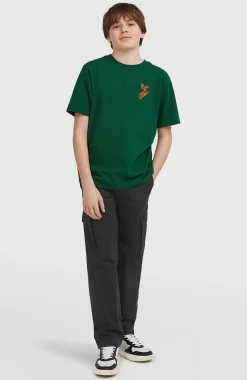 Enfant O'Neill Protection Anti-Uv|T-Shirts-EnfantsT-shirt Back-Print| Vert