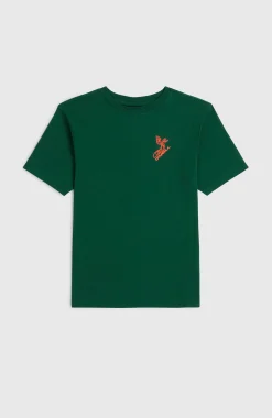 Enfant O'Neill Protection Anti-Uv|T-Shirts-EnfantsT-shirt Back-Print| Vert