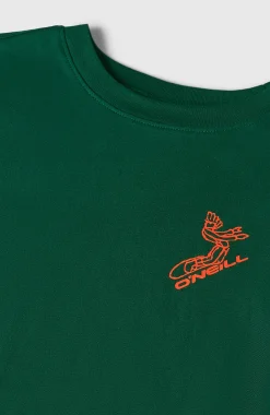 Enfant O'Neill Protection Anti-Uv|T-Shirts-EnfantsT-shirt Back-Print| Vert