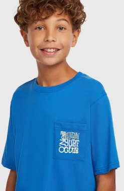 Enfant O'Neill Protection Anti-Uv|T-Shirts-EnfantsT-shirt Chest Pocket| Bleu