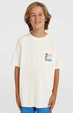 Enfant O'Neill Protection Anti-Uv|T-Shirts-EnfantsT-shirt Chest Pocket| Blanc